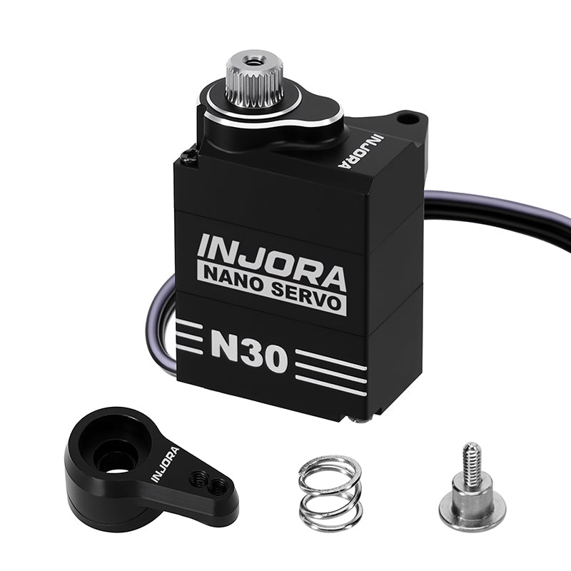 INJORA Servo Alluminio Nano e SalvaServo SCX30 INJS-N30