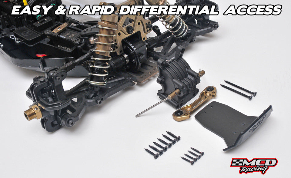 MCD Racing RR5 Max Pro 1/5 Scale Buggy - Rolling Chassis 00515001 - immagine 13