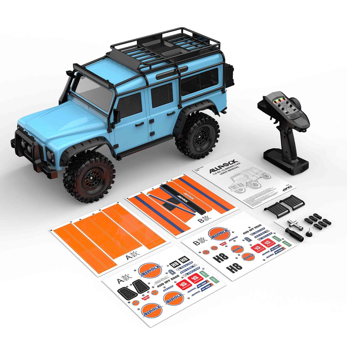 MJX Hyper GO H8H V5 2026 1/8 Brushless Crawler MX-H8H - immagine 4