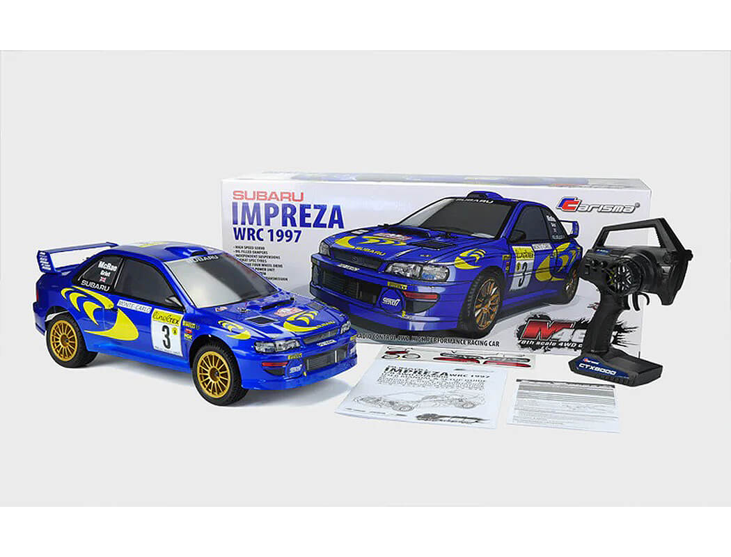 CARISMA M48S SUBARU IMPREZA WRC 1997 1/8 BRUSHLESS CA90668 - immagine 14