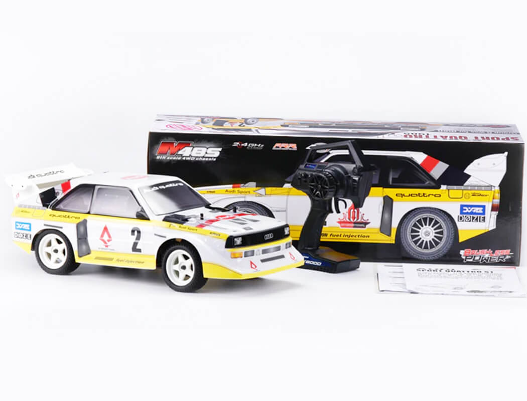 CARISMA M48S 1985 AUDI SPORT QUATTRO S1 SE 1/8 BRUSHLESS RTR CA91468 - immagine 10