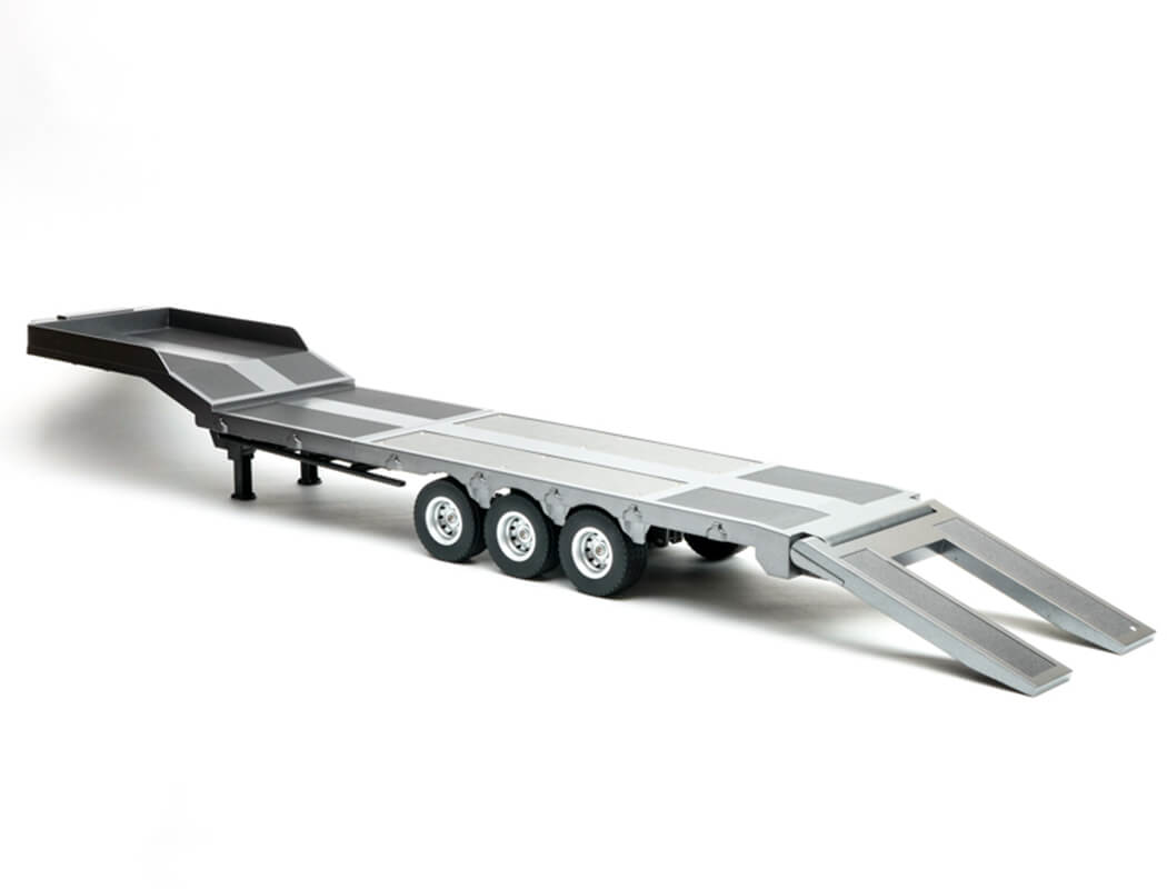 HUINA RIMORCHIO PIANALE PER TRASPORTO MERCI RC VERDE CY1502S - immagine 3