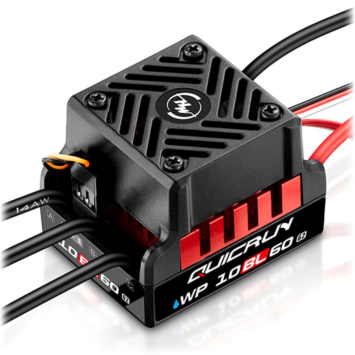 HOBBYWING QuicRun WP10BL60 G2 Brushless ESC 60A 2-3s 1/10 HW30107300