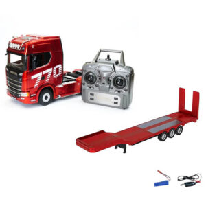 HUINA SCANIA 770S SET CAMION DA TRASPORTO E RIMORCHIO RC RTR CY1501A-R