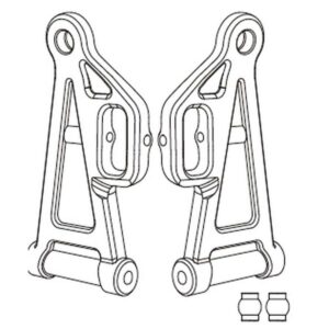 MJX Braccetto Anteriore Inferiore MX-P14227