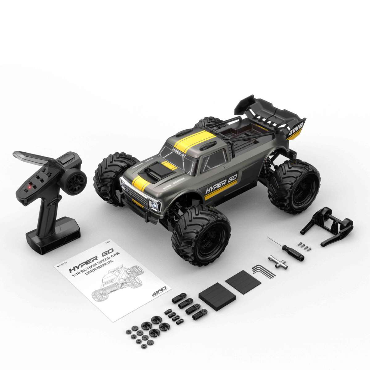 MJX HYPER GO Truck 1/10 Brushless 4WD RTR MX-10210G - immagine 7