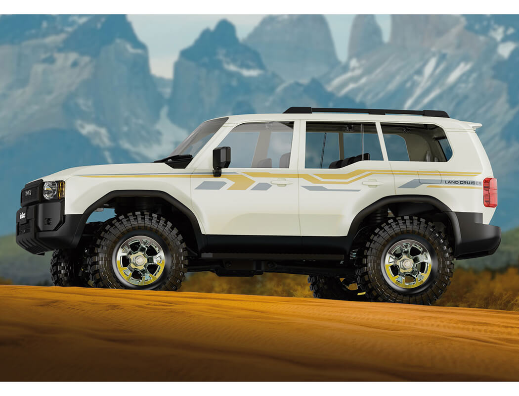 UDI RC UCX18 TOYOTA PRADO 1/18 CRAWLER RTR UCX1802PROW - immagine 4