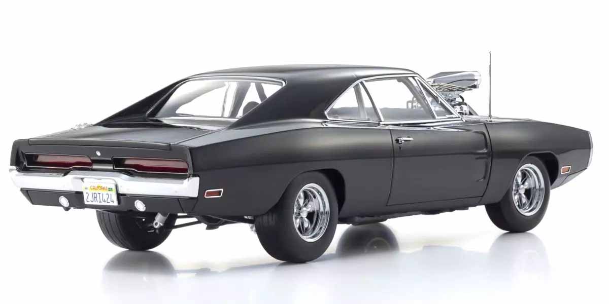 KYOSHO 1:18 DODGE CHARGER R/T 1970 FAST & FURIOUS KS08974FF - immagine 4