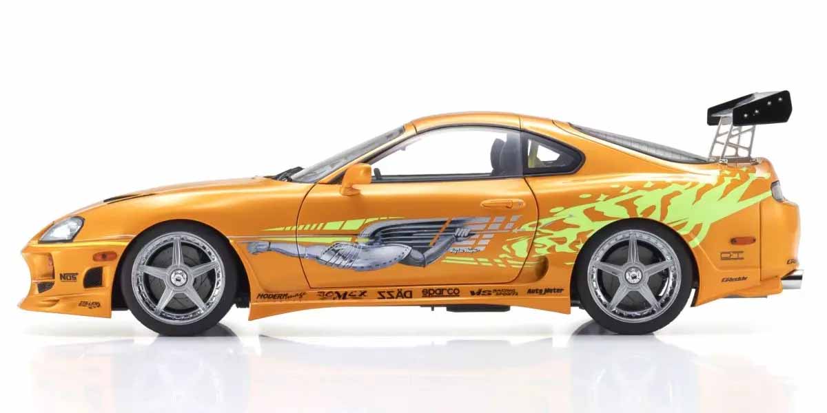 KYOSHO 1:18 TOYOTA SUPRA TURBO FAST & FURIOUS KS08975FF - immagine 8