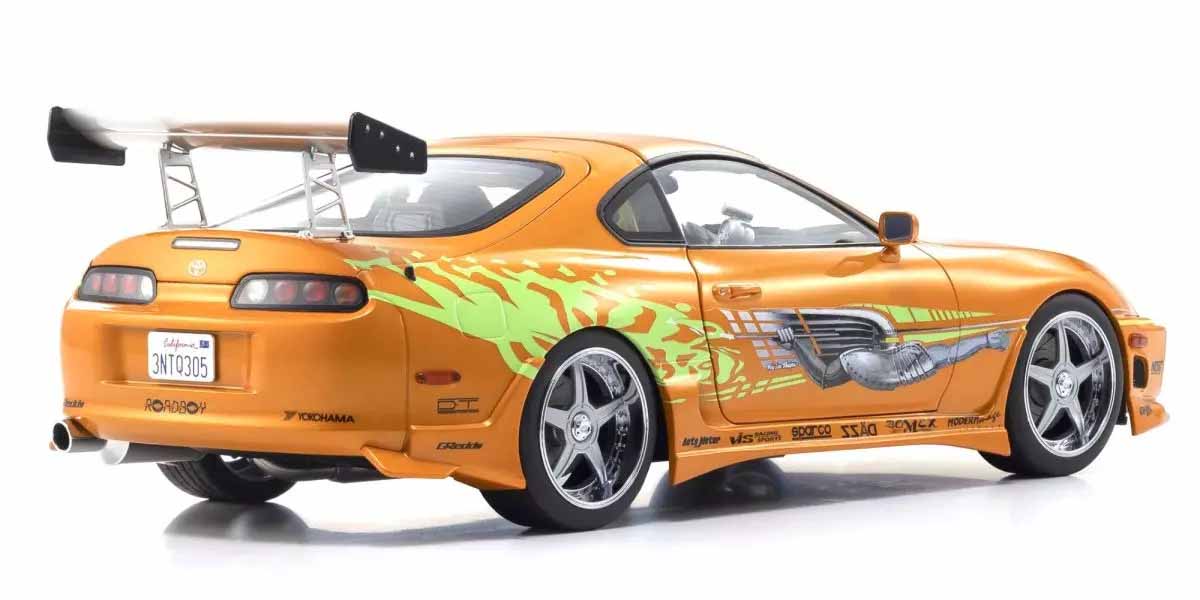 KYOSHO 1:18 TOYOTA SUPRA TURBO FAST & FURIOUS KS08975FF - immagine 9