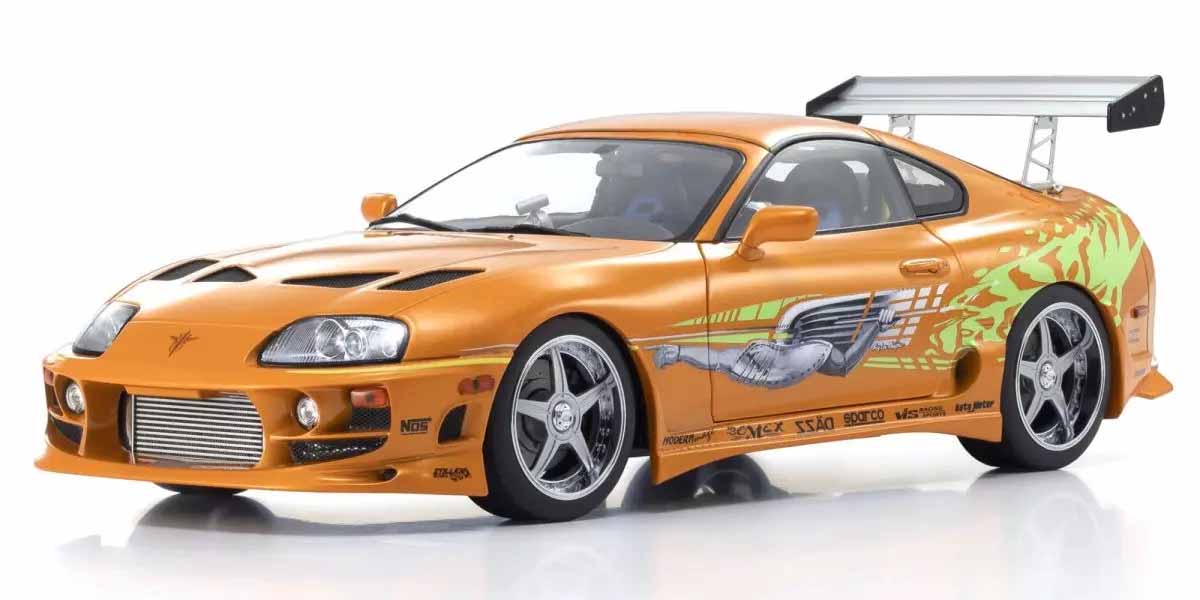 KYOSHO 1:18 TOYOTA SUPRA TURBO FAST & FURIOUS KS08975FF - immagine 10