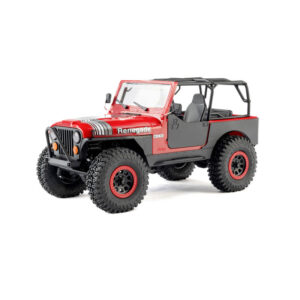 Axial 1/30 SCX30 Jeep CJ-7 GenRight 4X4 RTR Brushed Rock Crawler Rosso